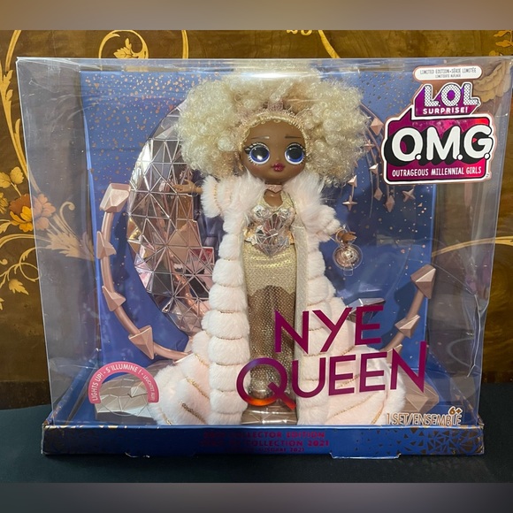 New LOL Surprise Holiday OMG 2021 Collector NYE Queen Fashion Doll - Picture 1 of 6